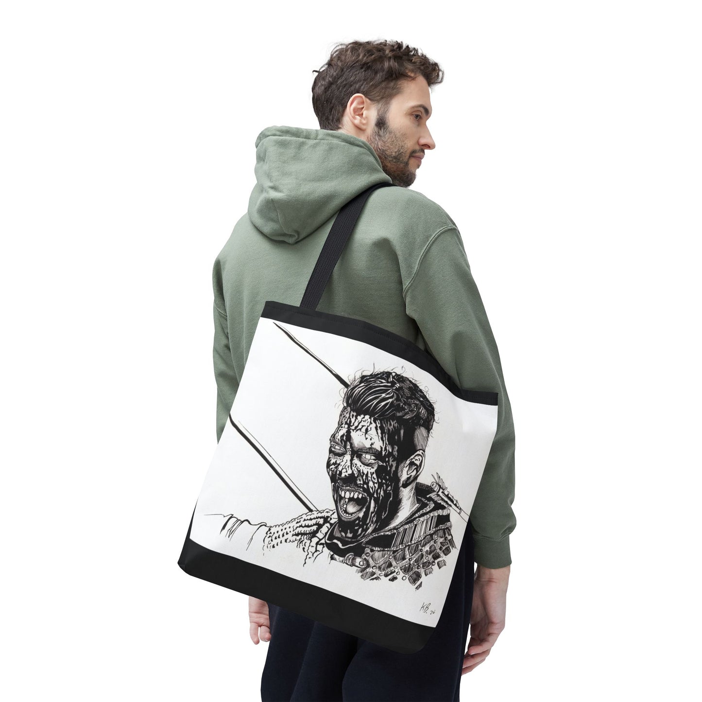 Ivar the Boneless Tote Bag – Vikings TV Fan Art Market Tote