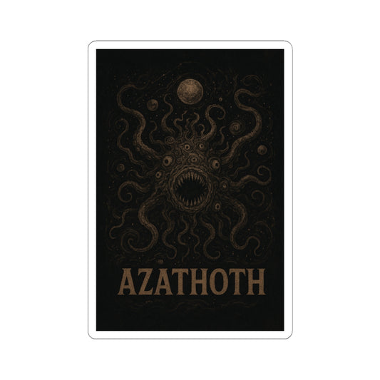 Azathoth Cosmic Horror Unleashed Sticker – Lovecraftian Eldritch Horror Decal for TTRPG Gamers