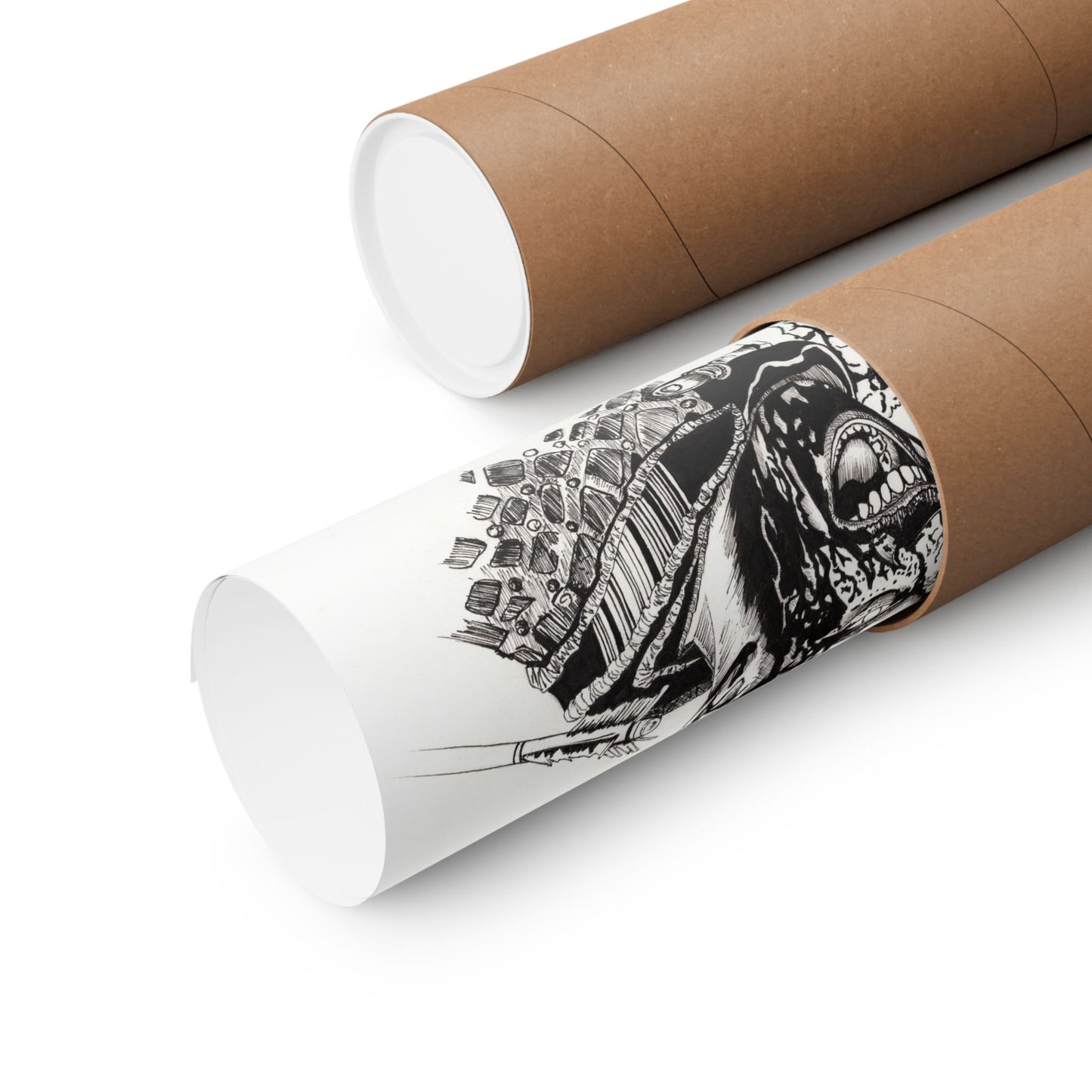 Ivar the Boneless Wall Art – Vikings TV Fan Art Print