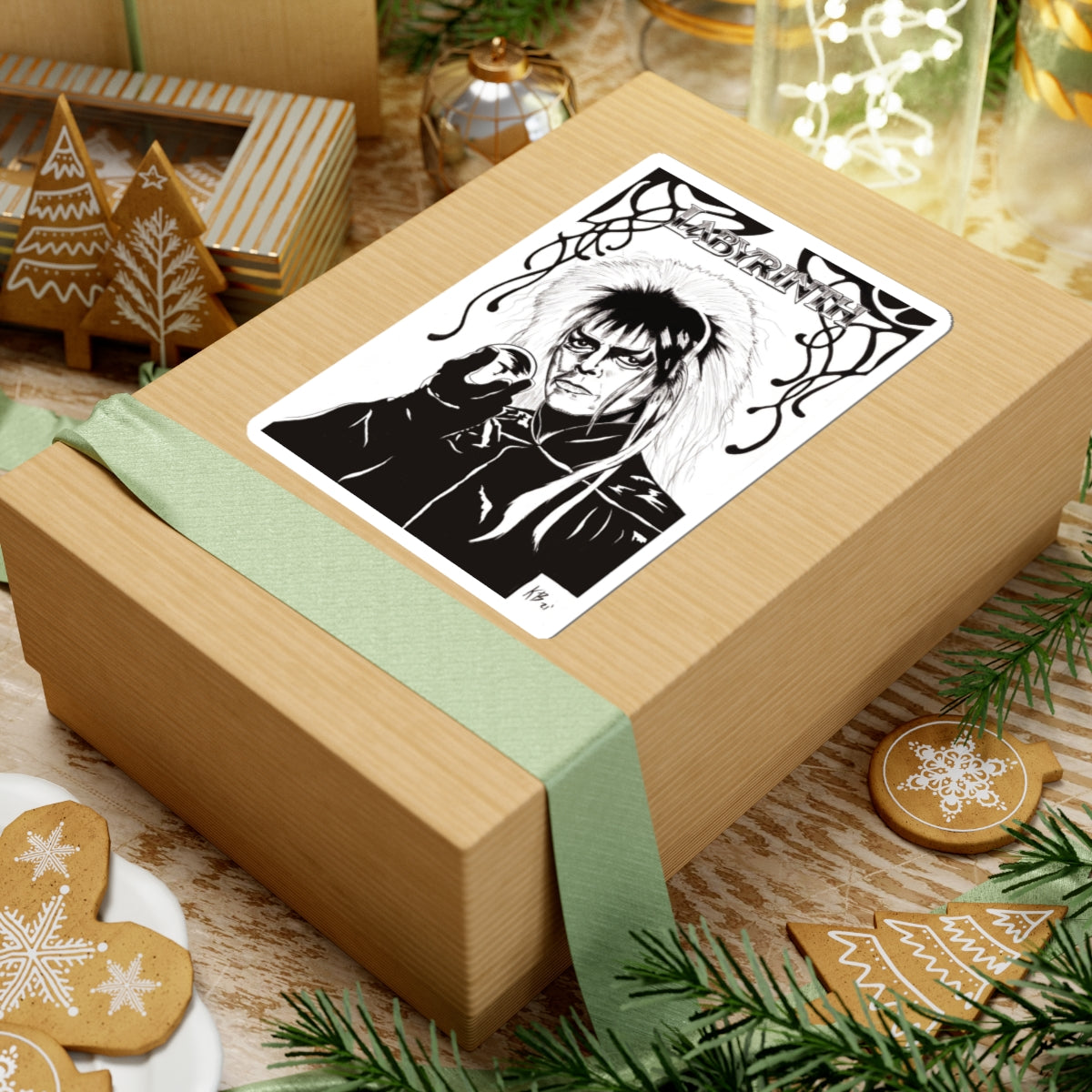 Jareth the Goblin King Vinyl Sticker