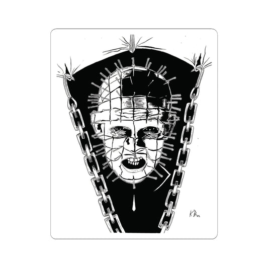 Pinhead from Hellraiser Sticker for Horror Fans