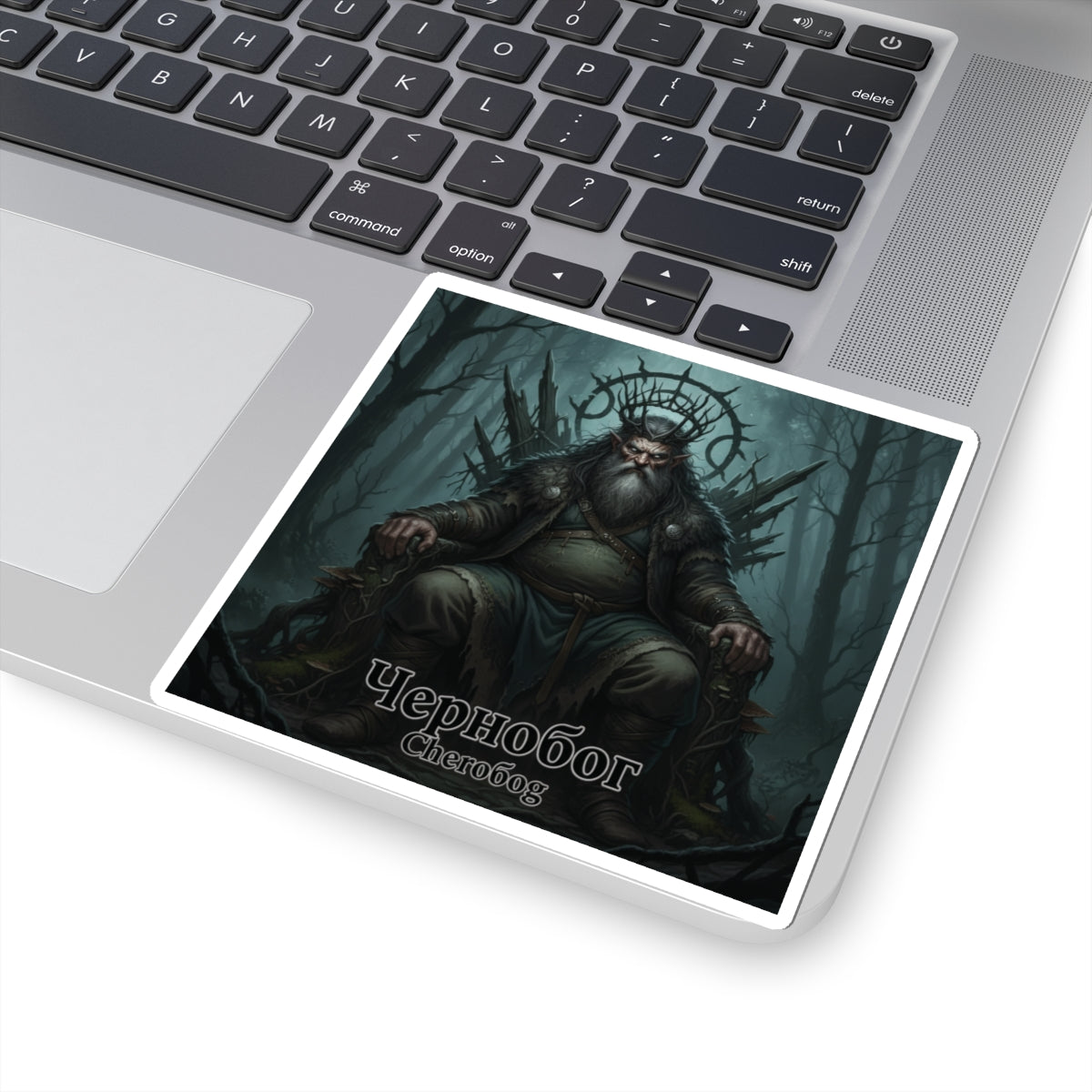 Chernobog Vinyl Sticker – Slavic Darkness God Folklore Decal