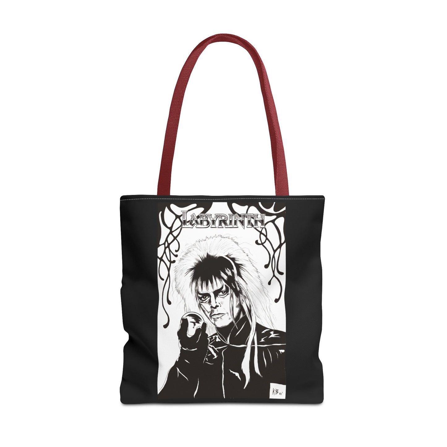 Jareth the Goblin King Tote Bag – Labyrinth Fan Art Market Tote