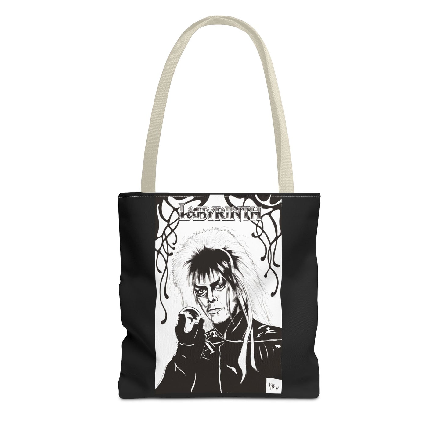 Jareth the Goblin King Tote Bag – Labyrinth Fan Art Market Tote