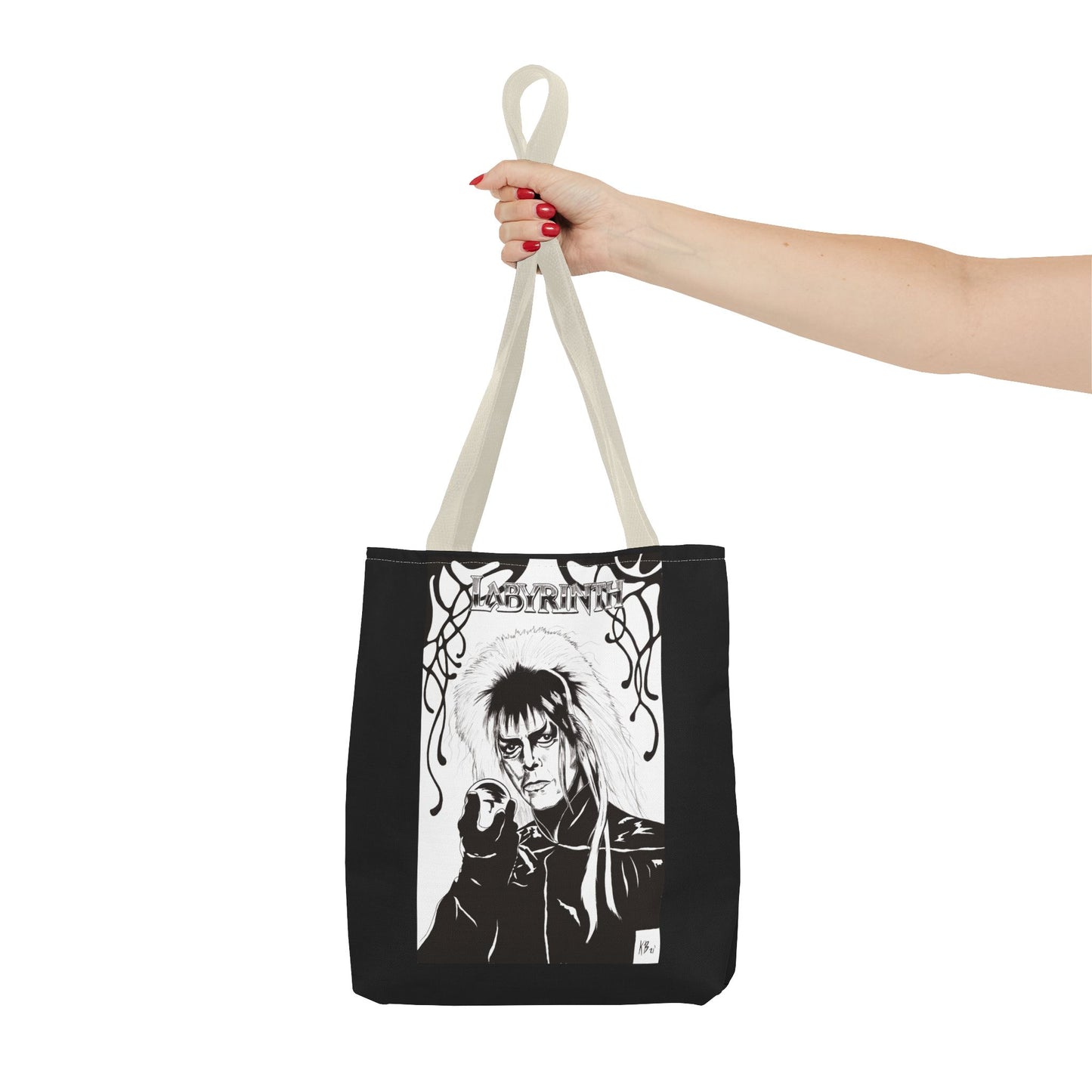 Jareth the Goblin King Tote Bag – Labyrinth Fan Art Market Tote
