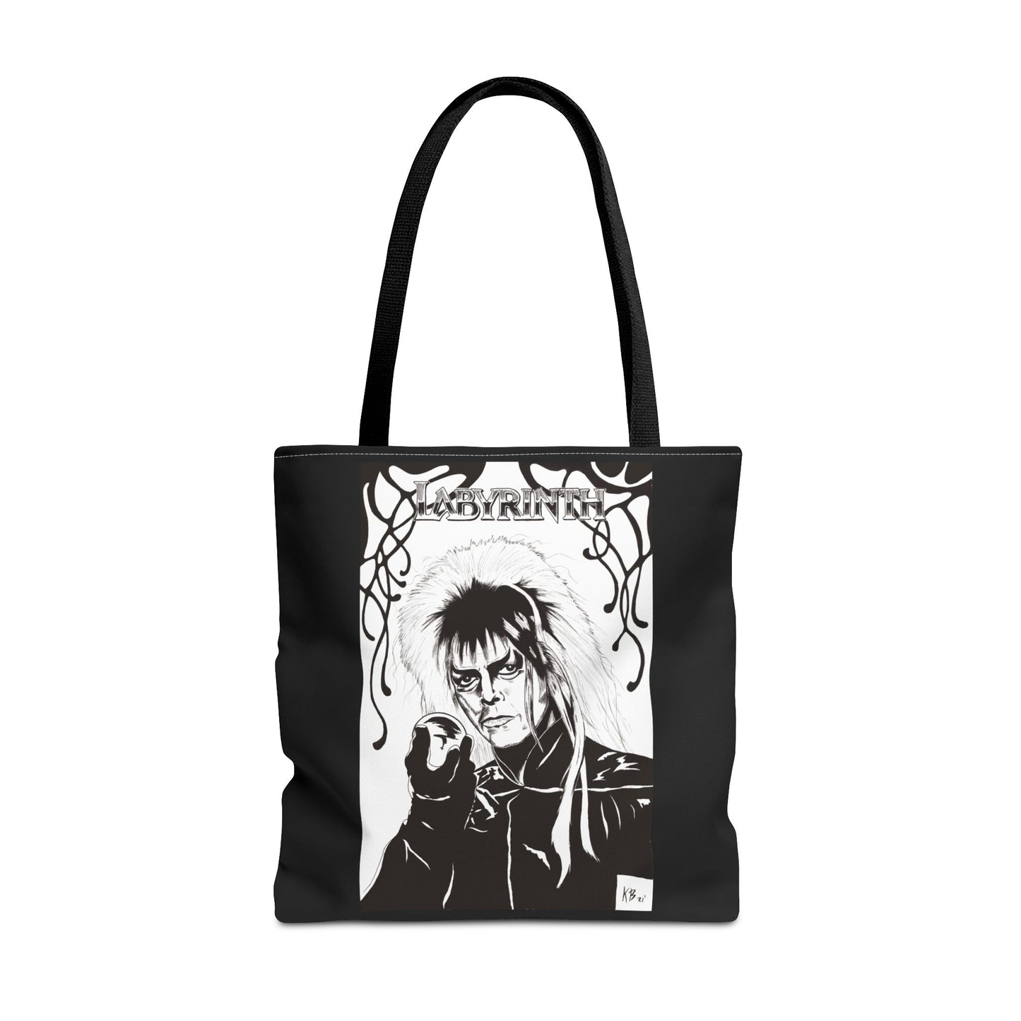 Jareth the Goblin King Tote Bag – Labyrinth Fan Art Market Tote