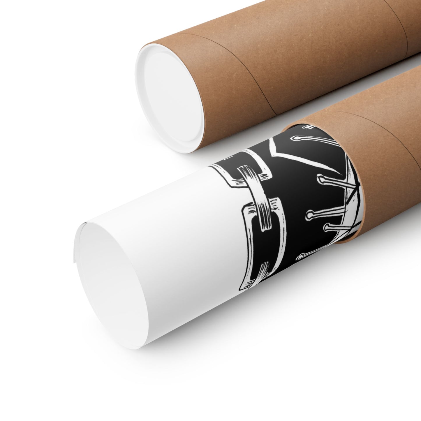 Hellraiser Pinhead Portrait Wall Art – Dark Horror Matte Poster for Fans