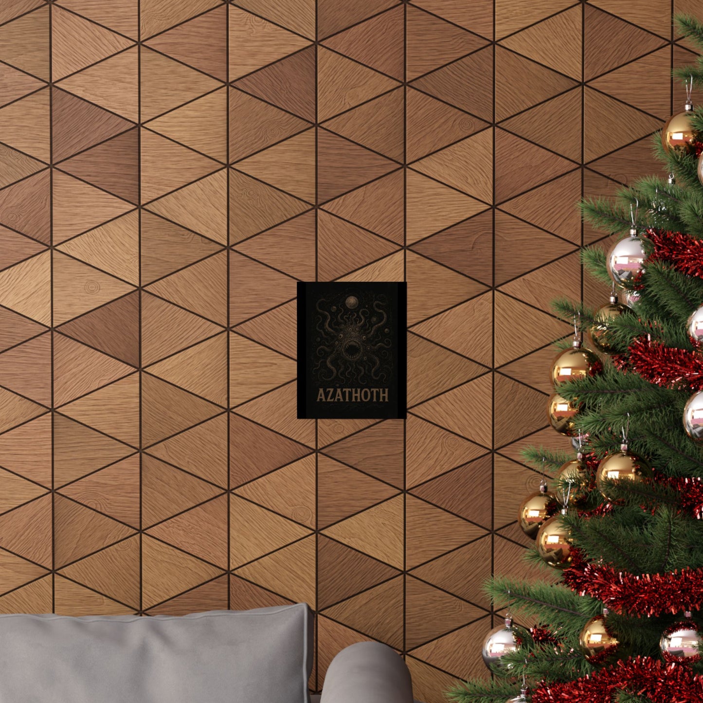 Azathoth Cosmic Horror Unleashed Wall Art – Lovecraftian Occult Matte Poster for Horror & TTRPG Fans