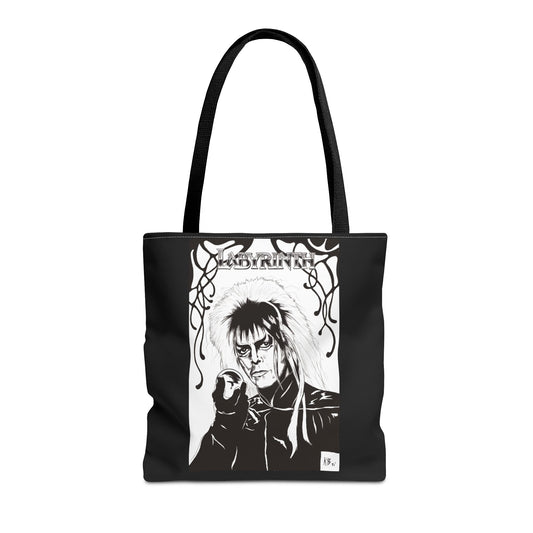 Jareth the Goblin King Tote Bag – Labyrinth Fan Art Market Tote