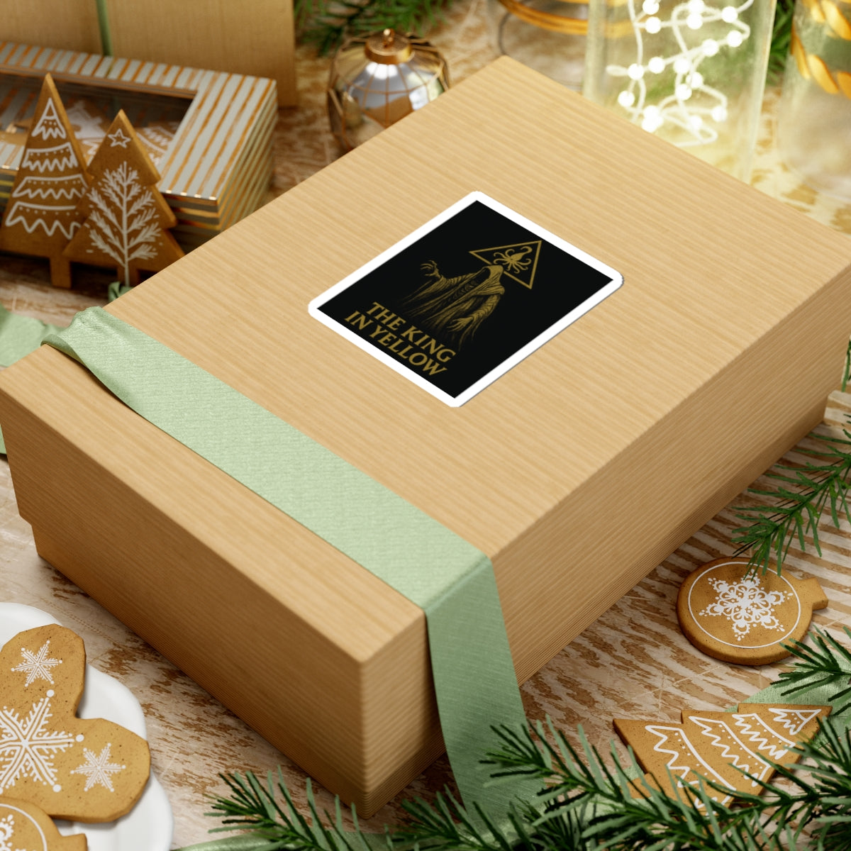 King in Yellow Vinyl Sticker