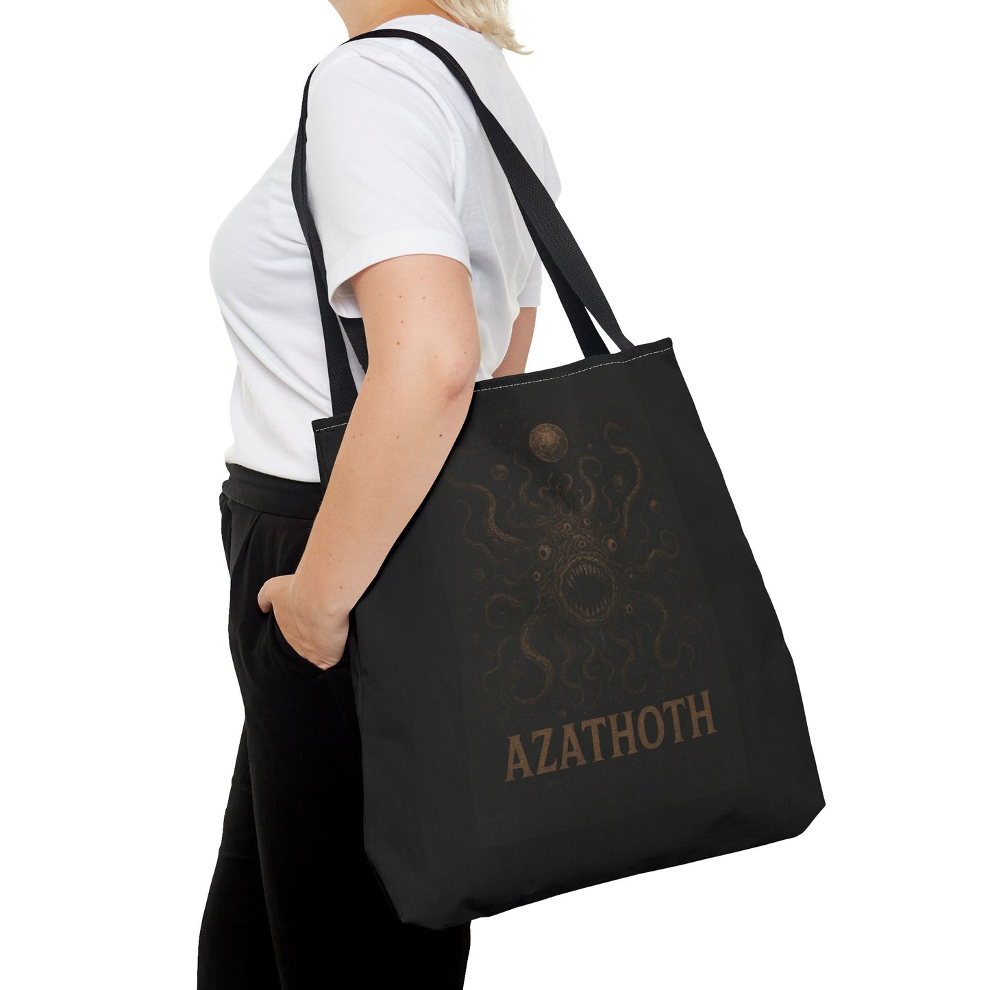 Azathoth Cosmic Horror Unleashed Tote Bag – Lovecraftian Occult Shopper for TTRPG & Horror Fans