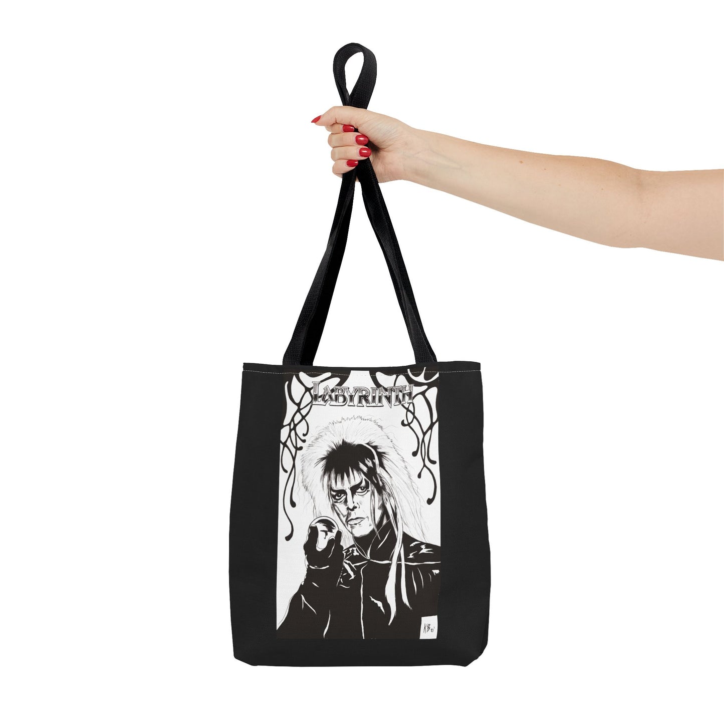Jareth the Goblin King Tote Bag – Labyrinth Fan Art Market Tote