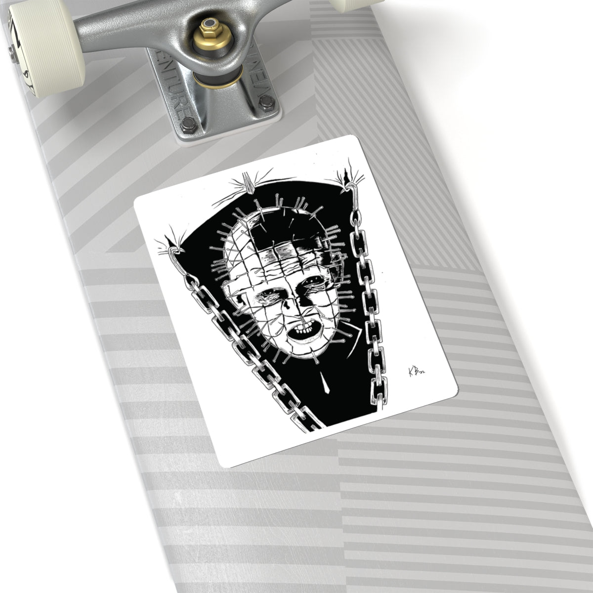 Pinhead from Hellraiser Sticker for Horror Fans