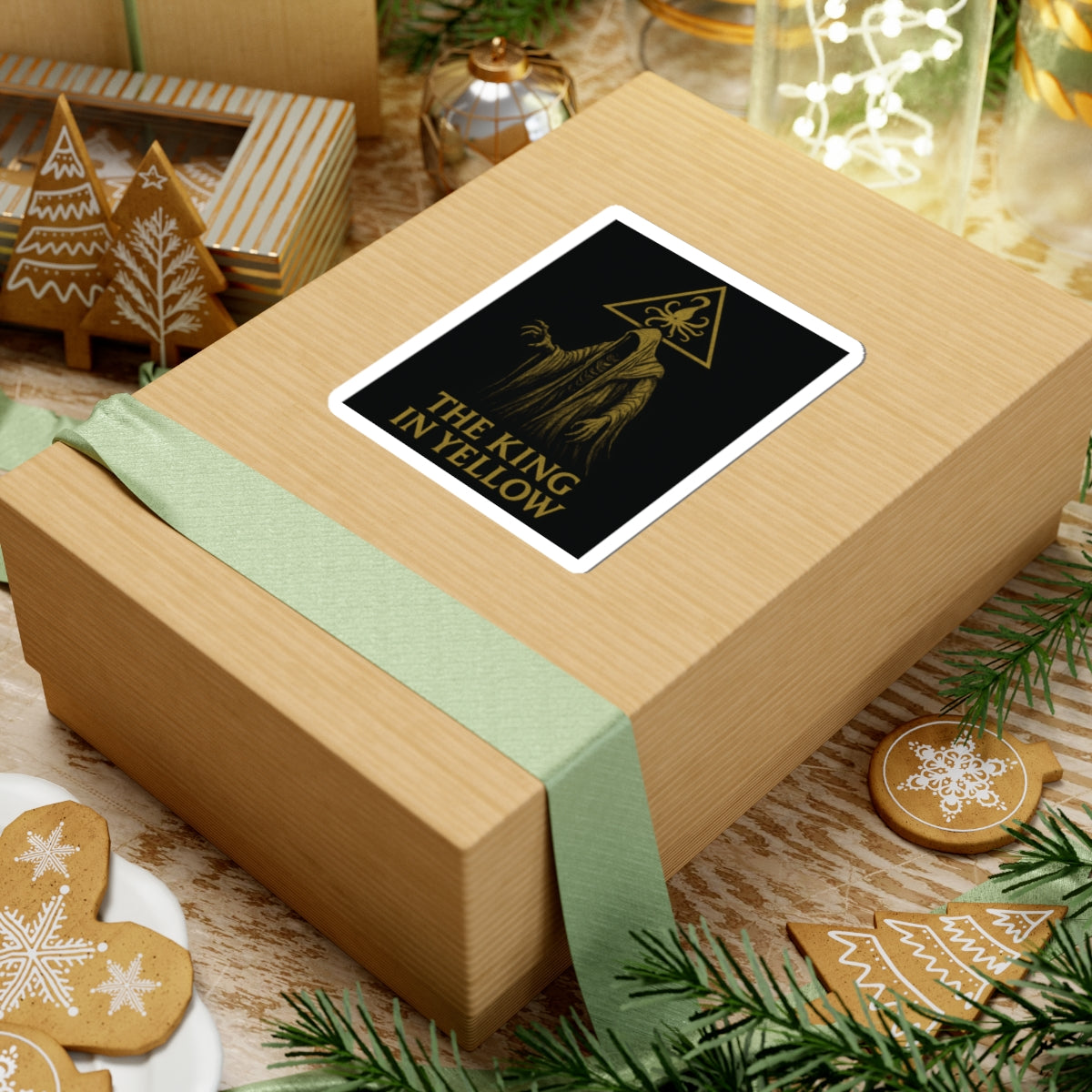 King in Yellow Vinyl Sticker