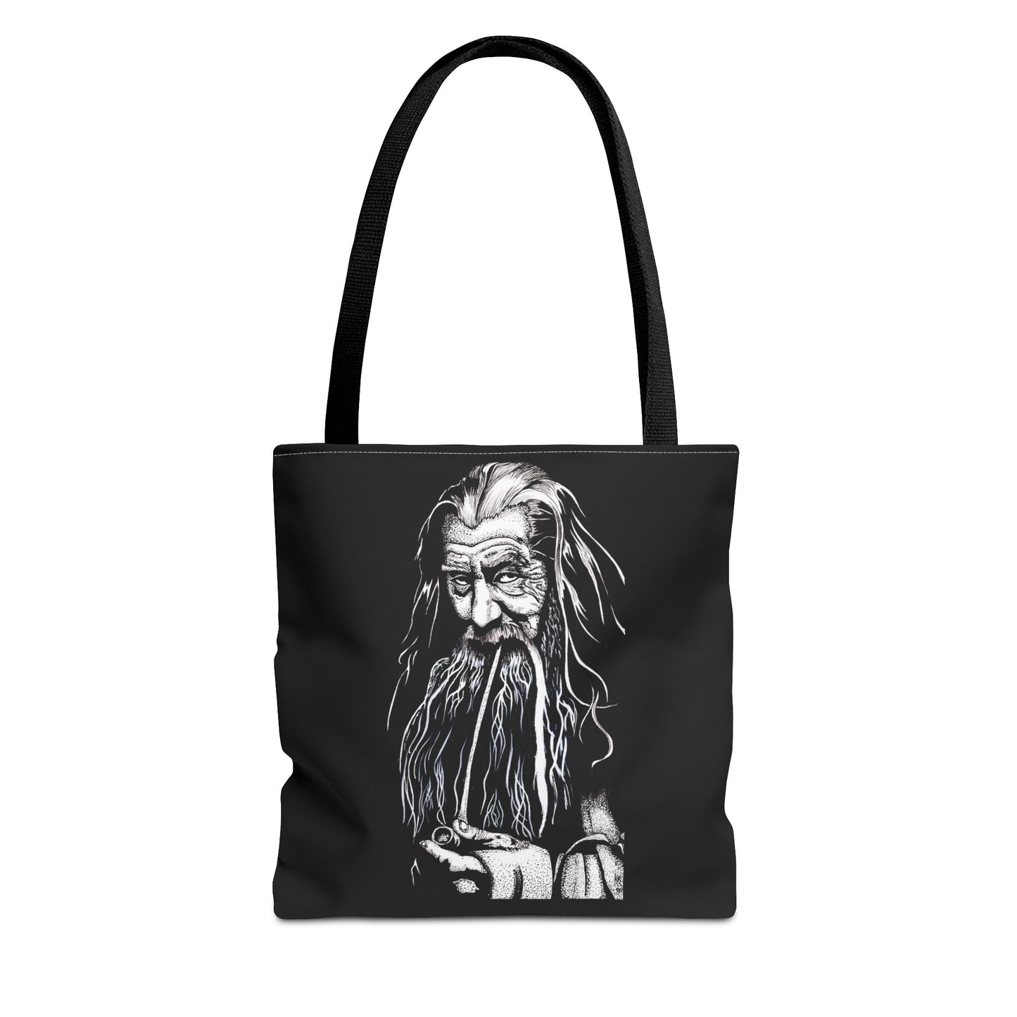 Gandalf LOTR Wizard Tote Bag – Fantasy Canvas Shopper for Movie & Book Lovers