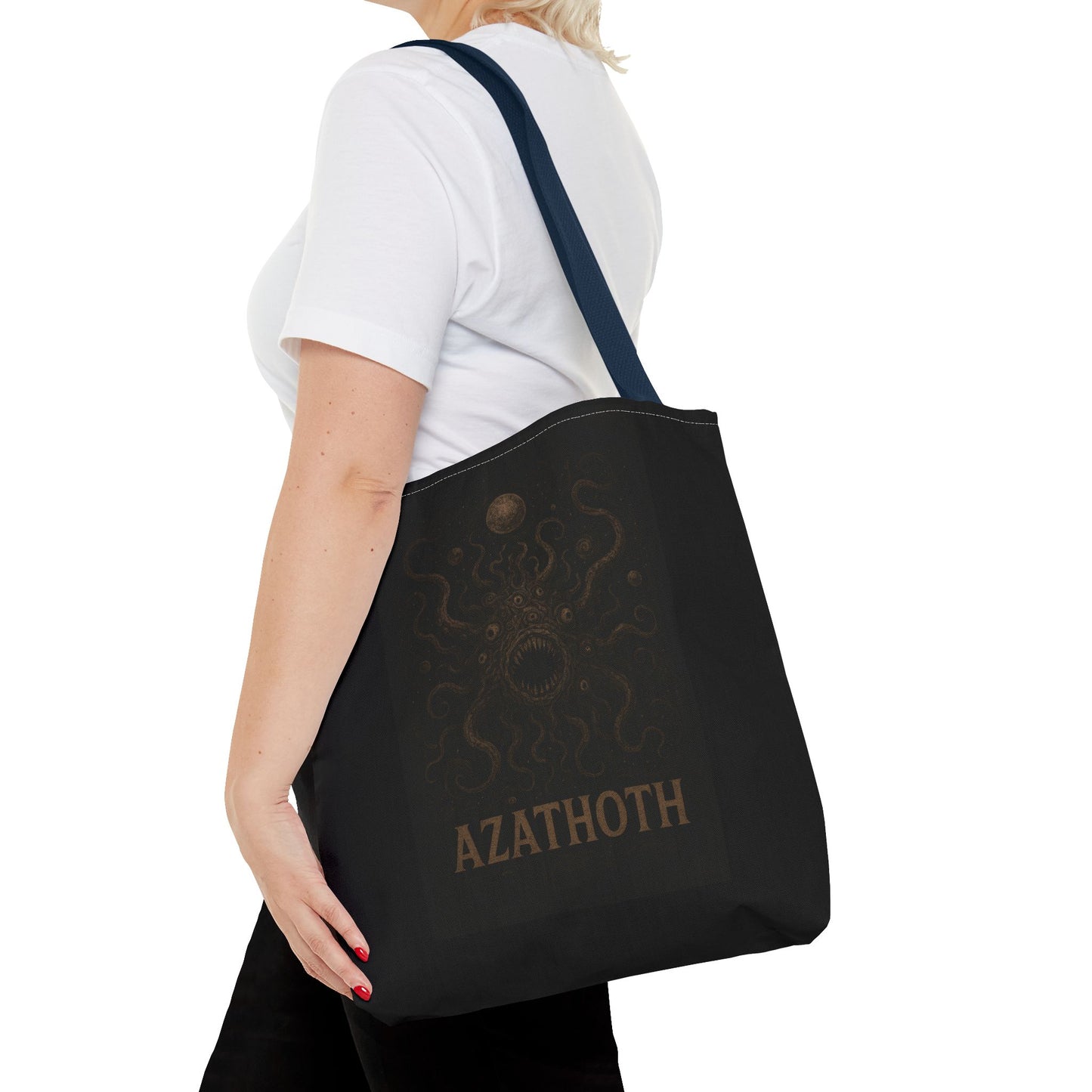 Azathoth Cosmic Horror Unleashed Tote Bag – Lovecraftian Occult Shopper for TTRPG & Horror Fans