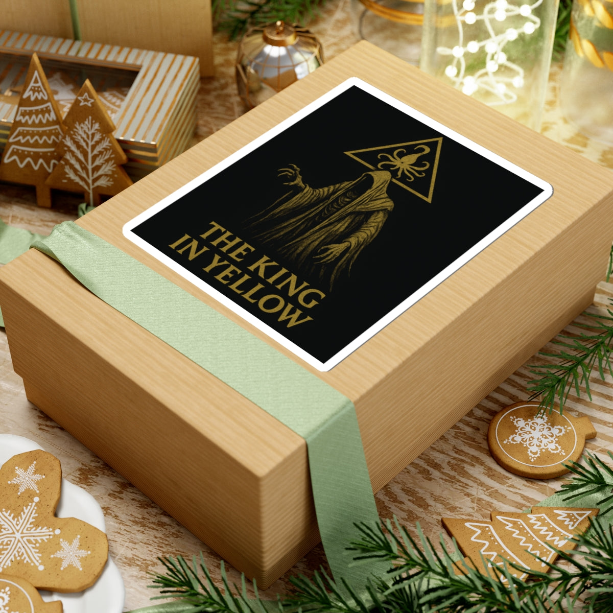 King in Yellow Vinyl Sticker