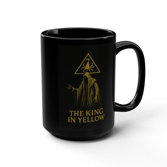 King in Yellow Coffee Mug – Cosmic Horror Carcosa Cup