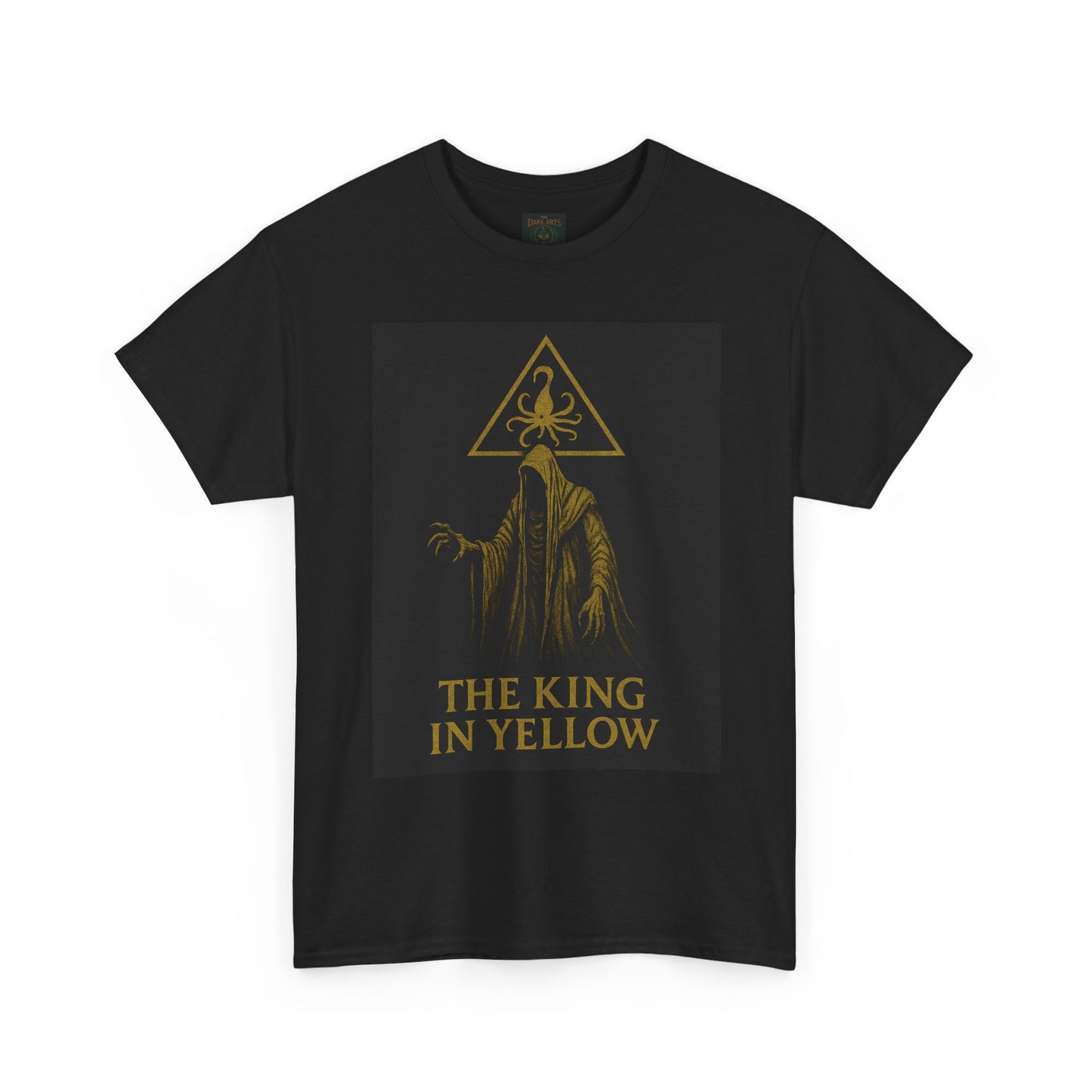 King in Yellow Unisex T‑Shirt – Eldritch Royalty Cosmic Horror Tee