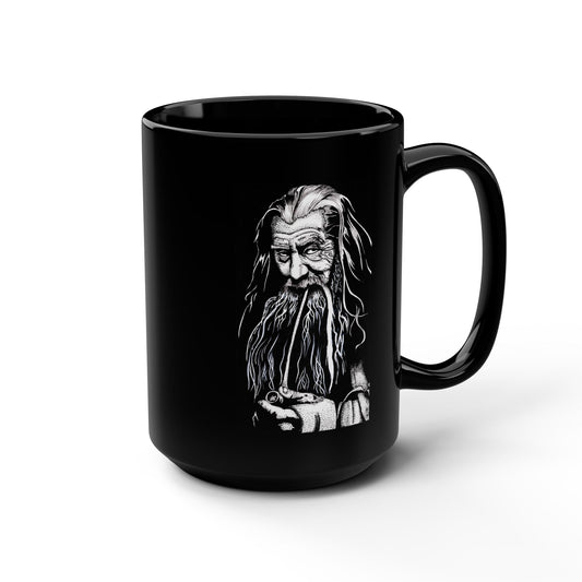 Gandalf LOTR Mystical Wizard 15oz Coffee Mug – Fantasy Mug for Movie & Book Lovers