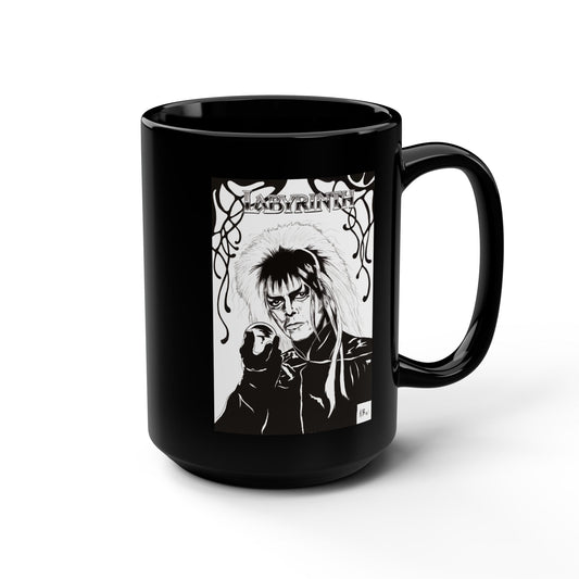 Jareth the Goblin King Coffee Mug – Labyrinth Fan Art Mug