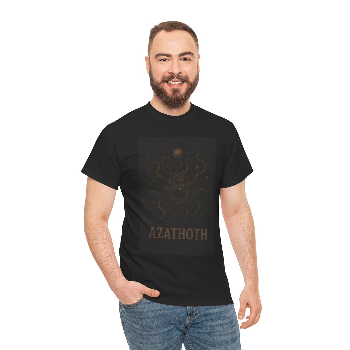 Azathoth Cosmic Horror Unleashed T‑Shirt – Lovecraftian Occult Tee for TTRPG Fans