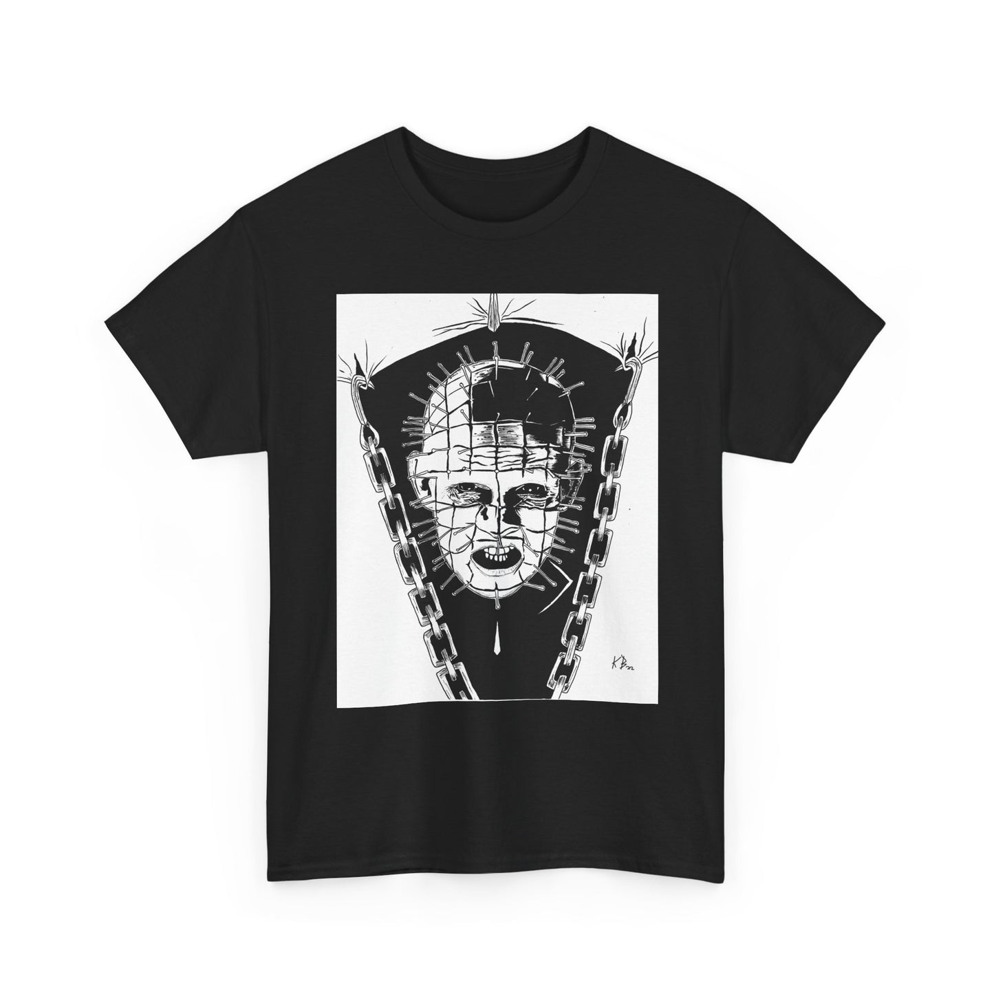 Pinhead from Hellraiser Horror Fan Shirt – Dark Aesthetic Unisex Graphic Tee