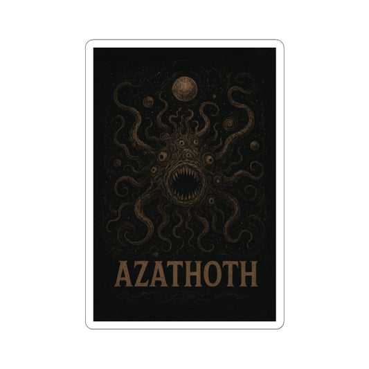 Azathoth Cosmic Horror Unleashed Sticker – Lovecraftian Eldritch Horror Decal for TTRPG Gamers