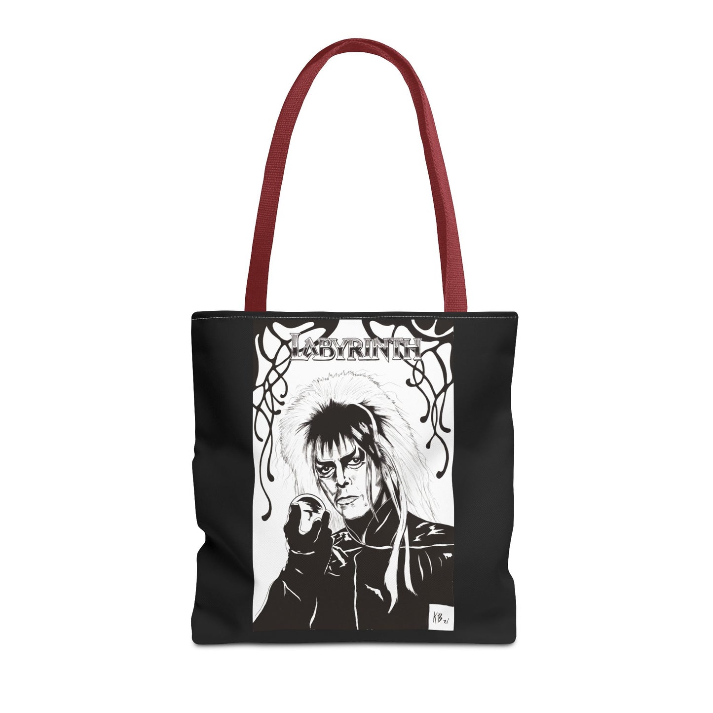 Jareth the Goblin King Tote Bag – Labyrinth Fan Art Market Tote