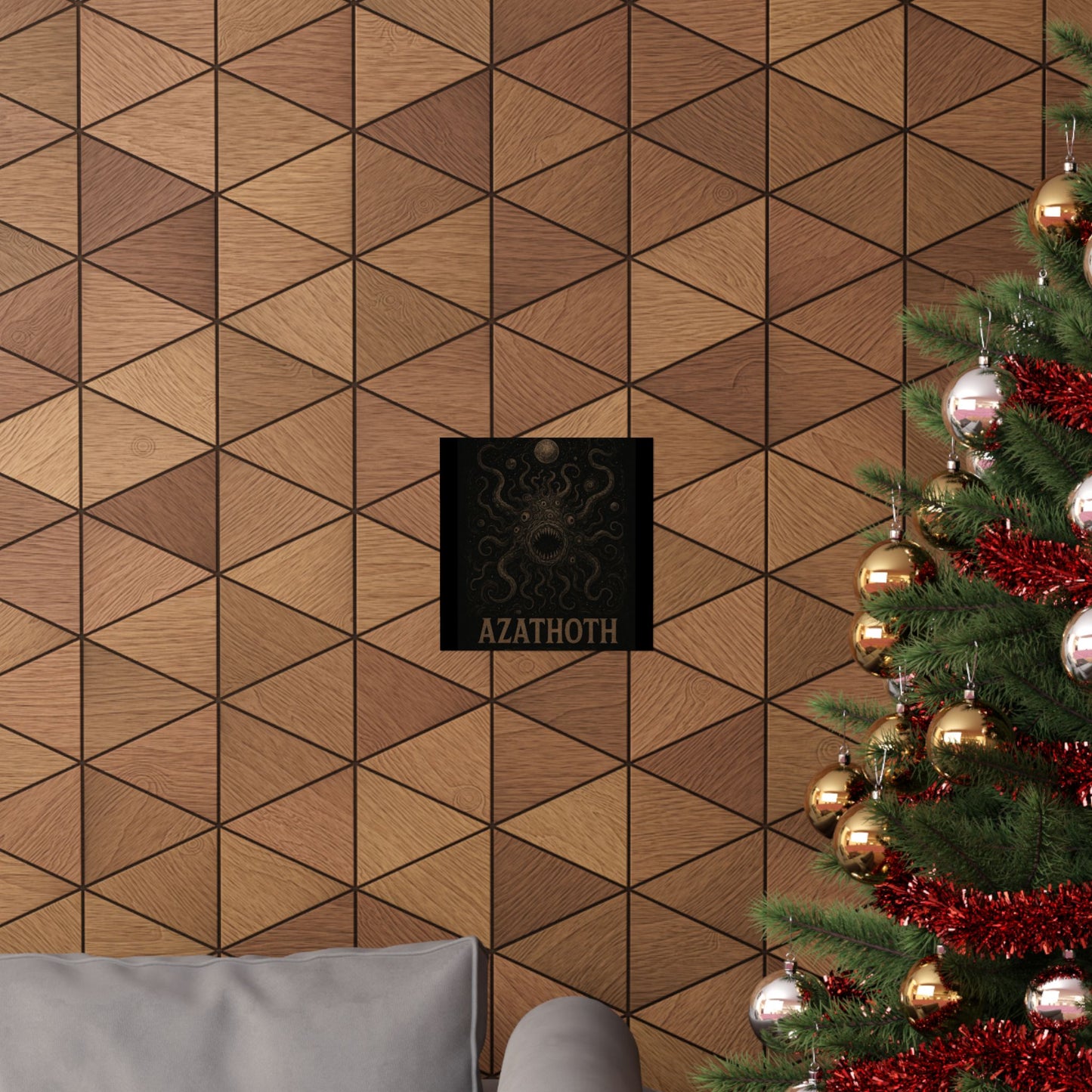 Azathoth Cosmic Horror Unleashed Wall Art – Lovecraftian Occult Matte Poster for Horror & TTRPG Fans