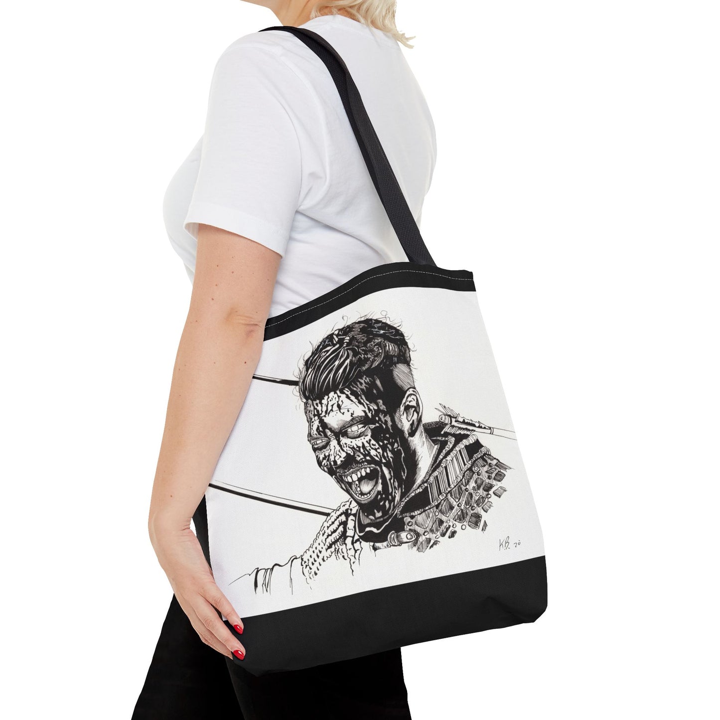 Ivar the Boneless Tote Bag – Vikings TV Fan Art Market Tote