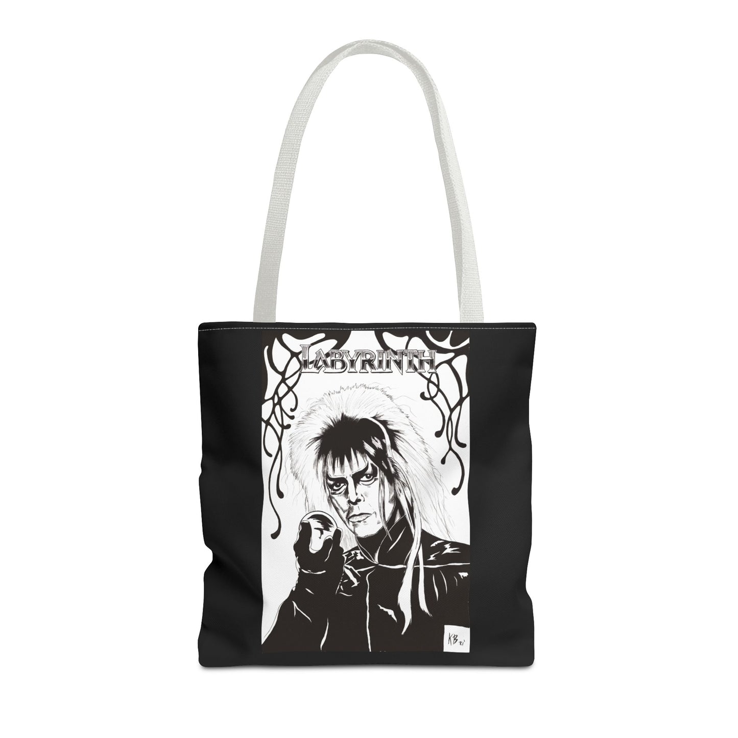 Jareth the Goblin King Tote Bag – Labyrinth Fan Art Market Tote
