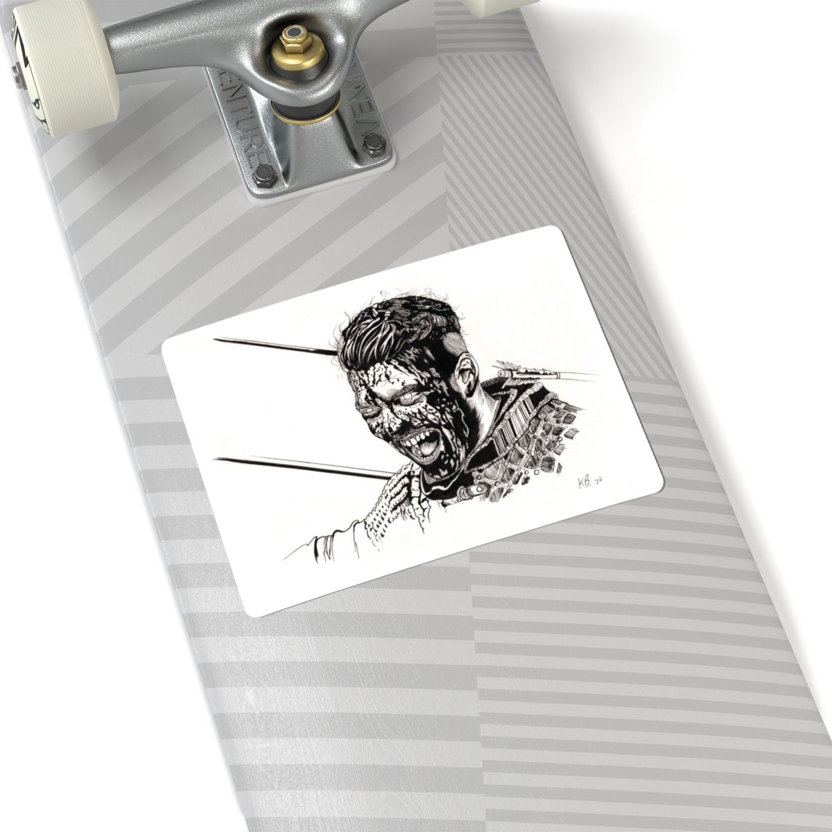 Ivar the Boneless Vinyl Sticker