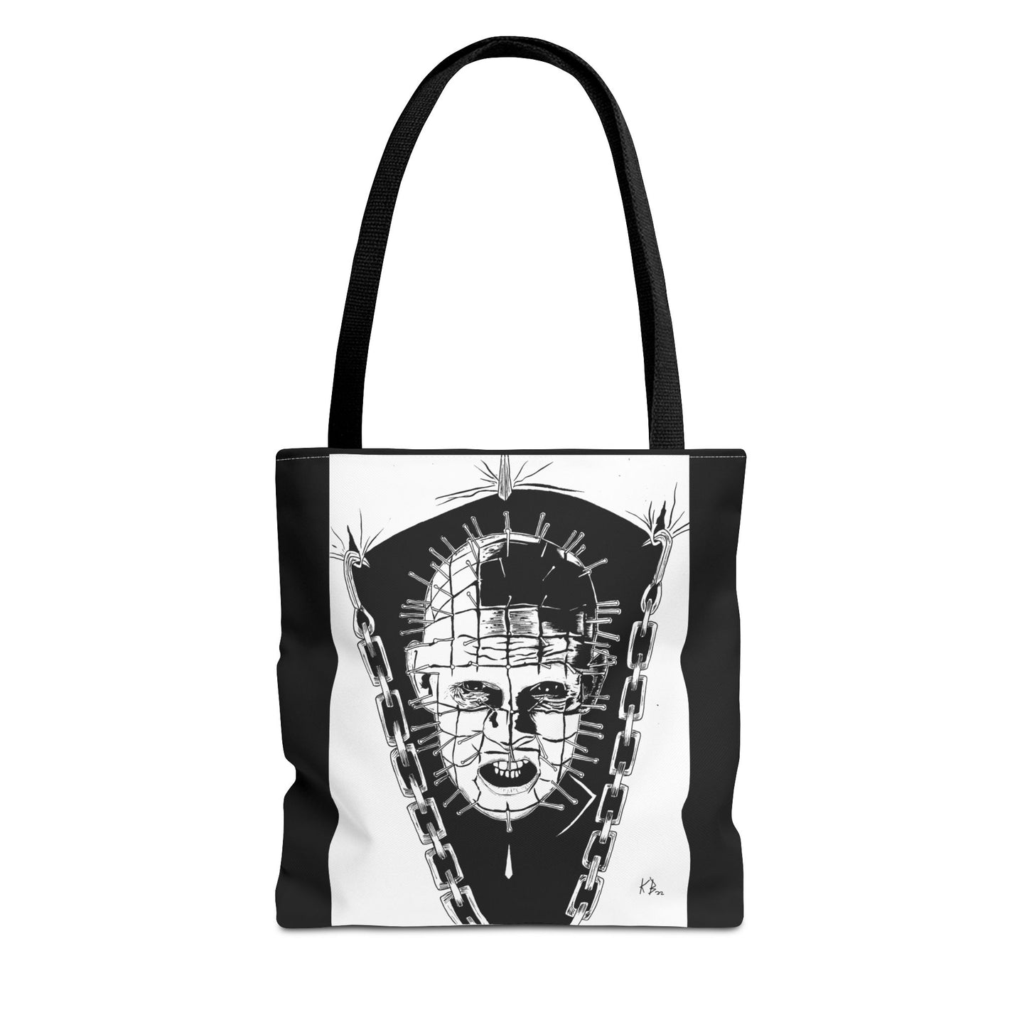 Hellraiser Pinhead Tote Bag – Horror Fan Canvas Shopper