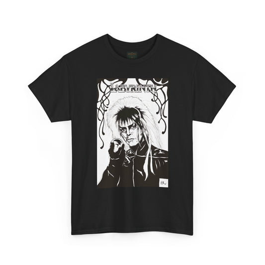 Jareth the Goblin King Unisex T‑Shirt – Labyrinth Fan Art Tee