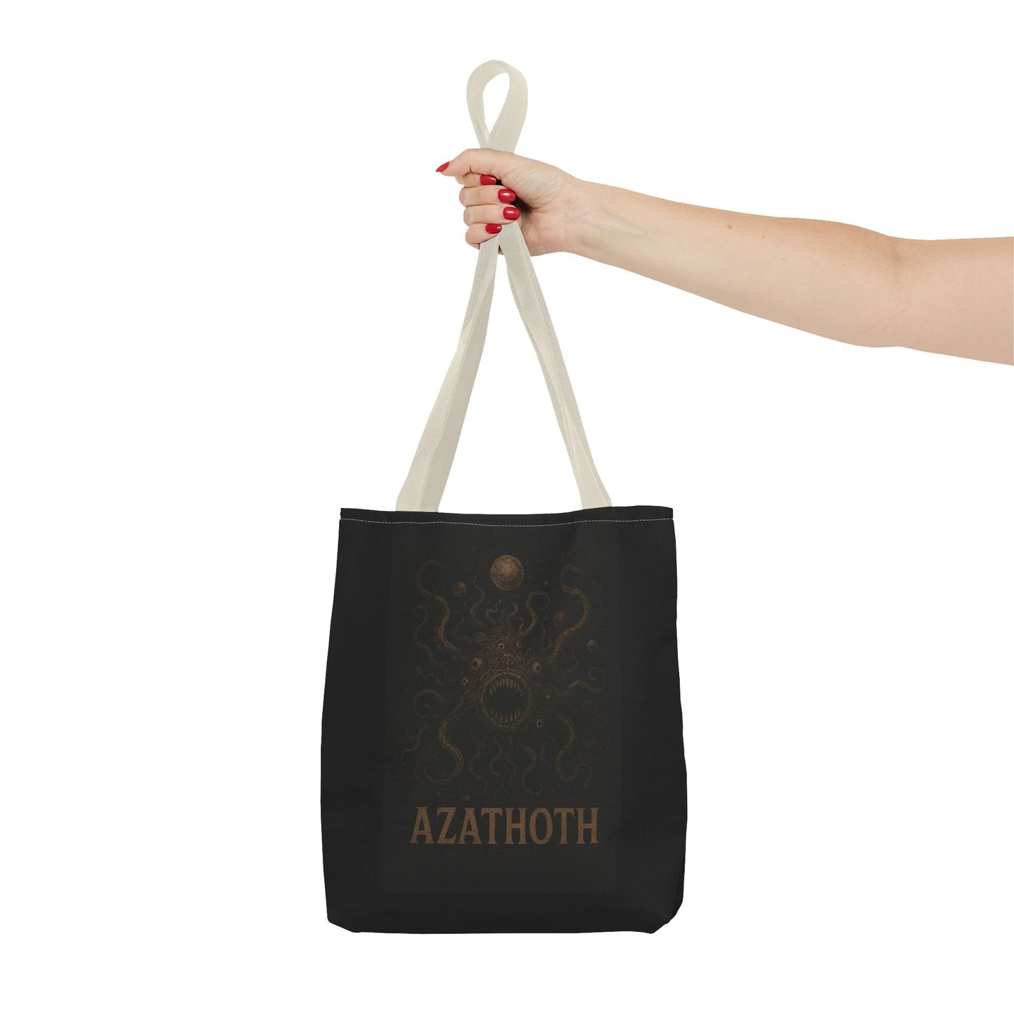 Azathoth Cosmic Horror Unleashed Tote Bag – Lovecraftian Occult Shopper for TTRPG & Horror Fans