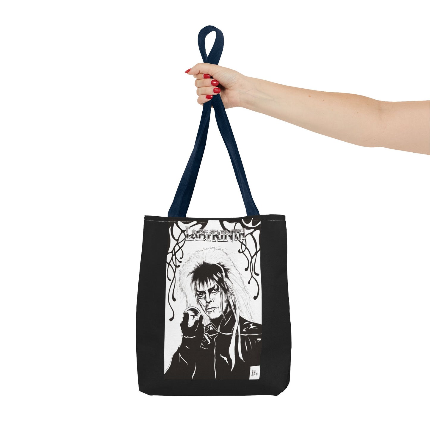 Jareth the Goblin King Tote Bag – Labyrinth Fan Art Market Tote