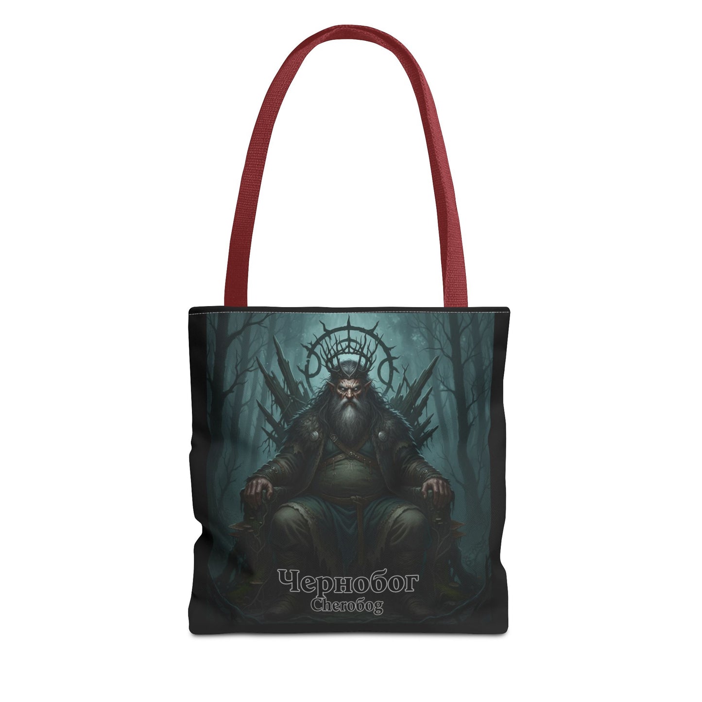Chernobog Tote Bag – Slavic God of Darkness Folklore Tote