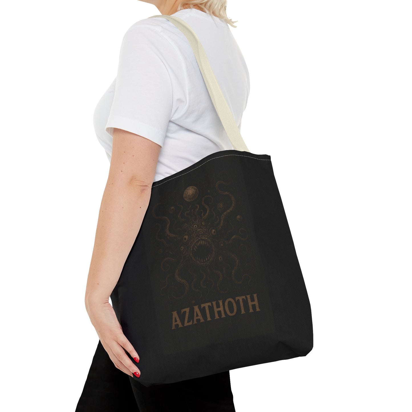 Azathoth Cosmic Horror Unleashed Tote Bag – Lovecraftian Occult Shopper for TTRPG & Horror Fans