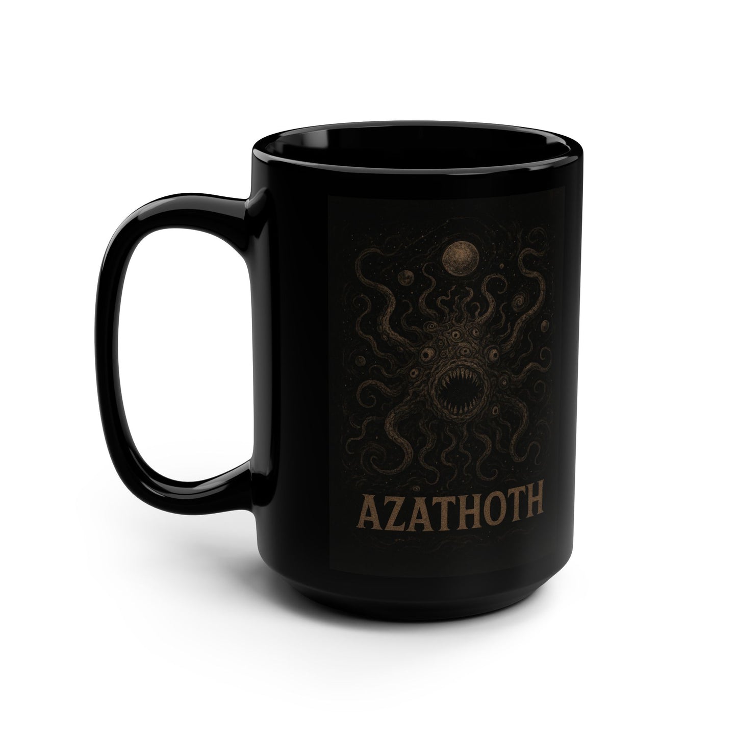 Azathoth Cosmic Horror Unleashed Coffee Mug – Lovecraftian TTRPG Mug for Horror Fans