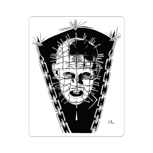 Pinhead from Hellraiser Sticker for Horror Fans