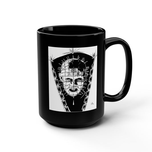Hellraiser Pinhead Coffee Mug – Horror Fan 15oz Ceramic Mug